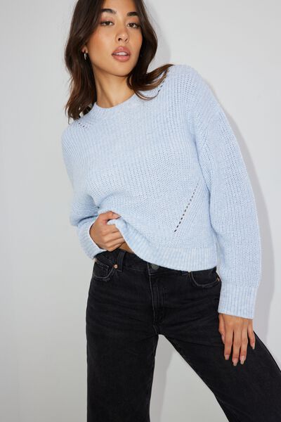 Waffle-knit long sweater, Twik, Shop Women's Sweaters and Cardigans  Fall/Winter 2019