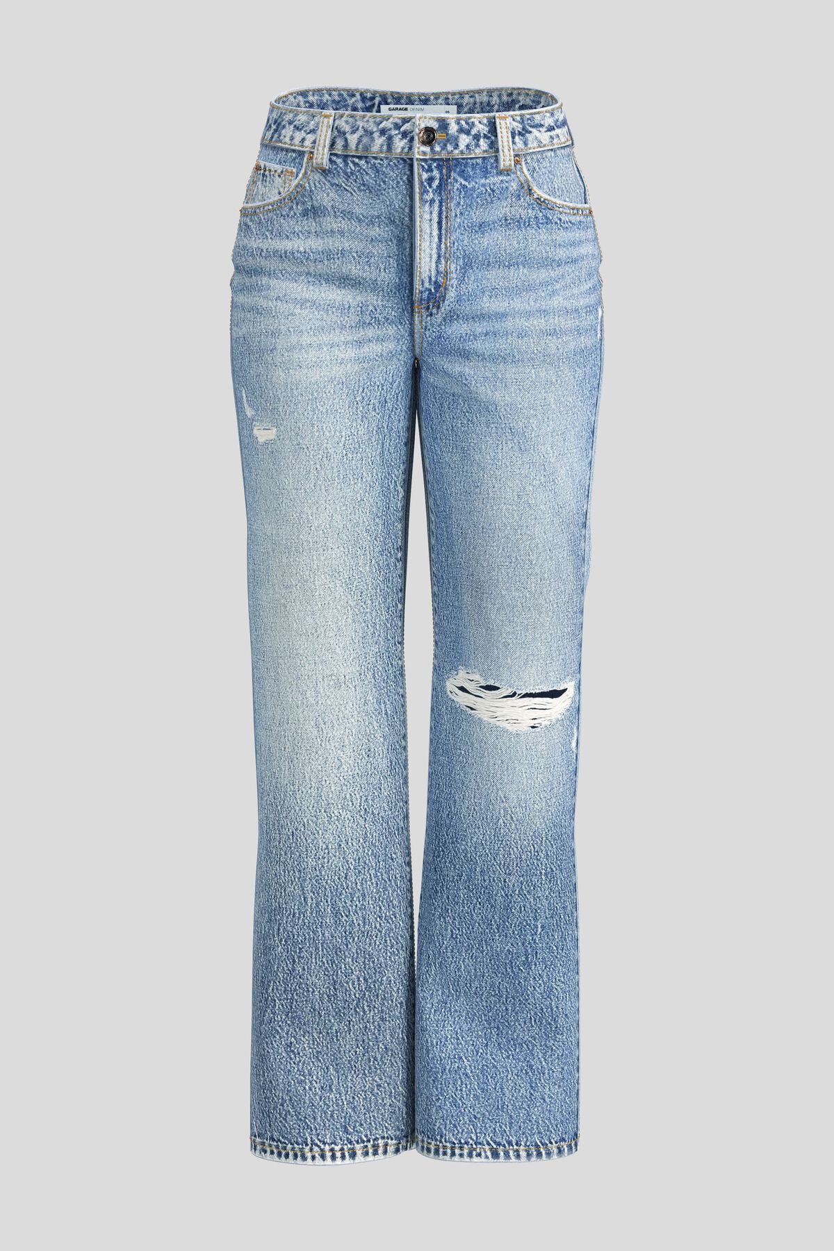 Garage Wide Leg Jean. 6