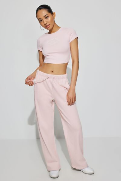 Fit And Flare Soft Terry Pant Greys