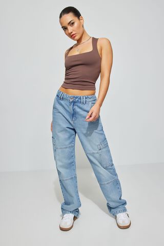 Garage '80s Mom Jeans - Gray - 10005618707N