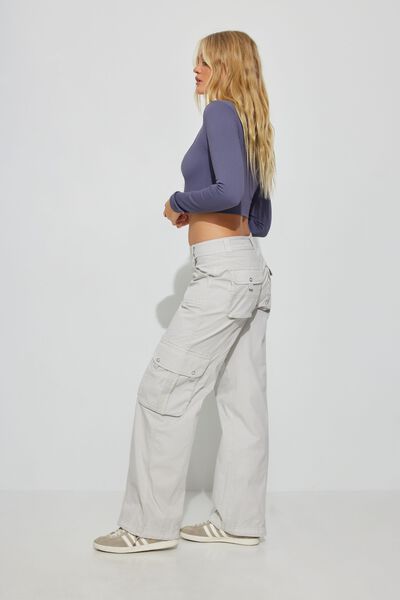Grey Drawstring Sweatpants  Cocona - XG - Fashion Chingu