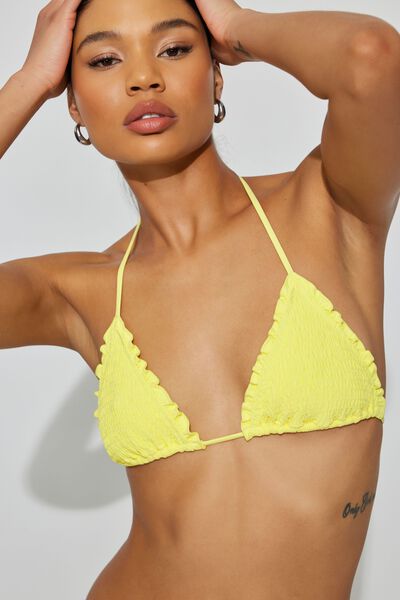 Shiny Tiny Bikini Bottom Yellow