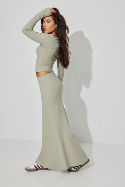 Arya Sequin Maxi Skirt