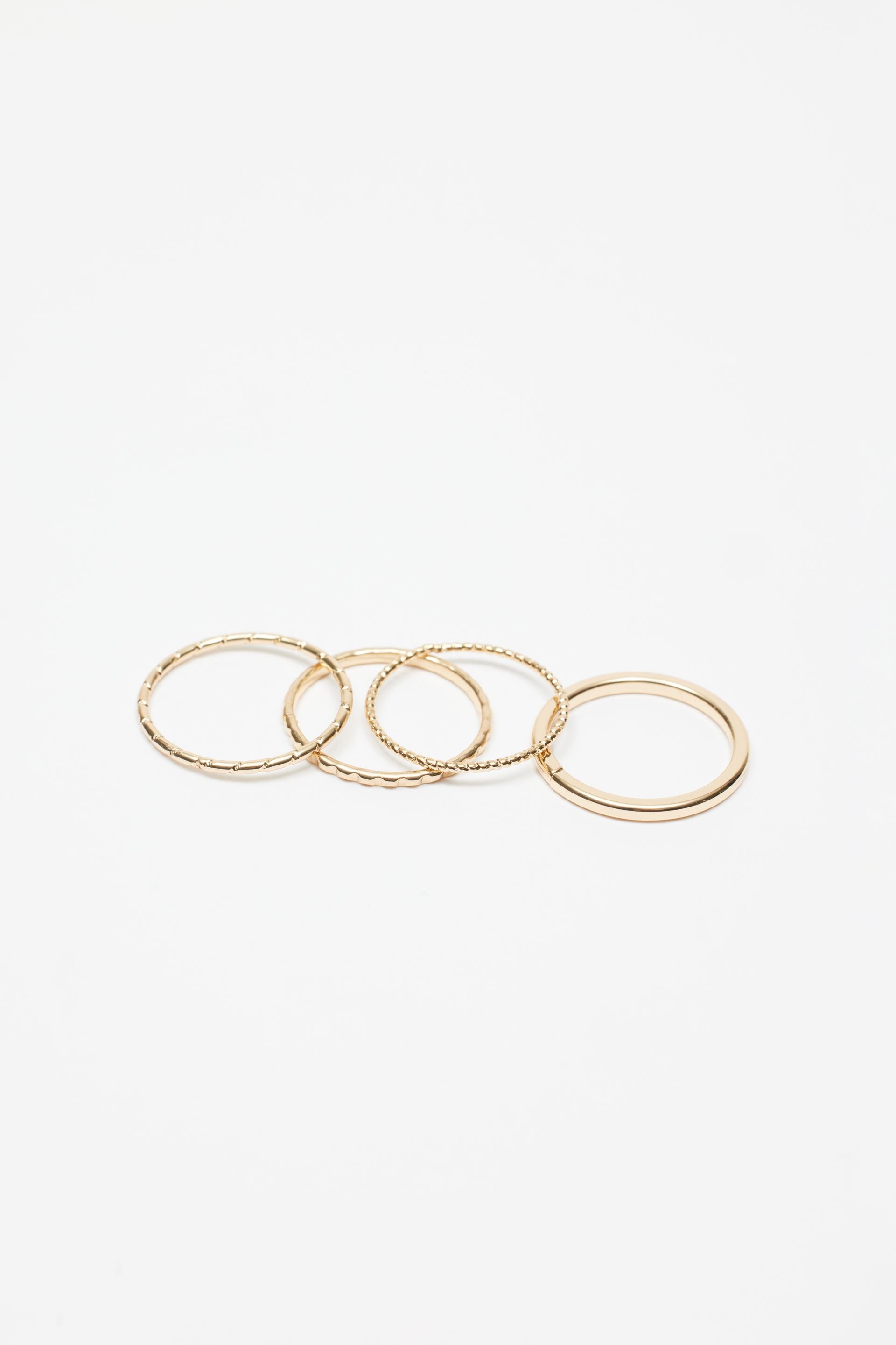 Set of 10 Hearts Ring Pack