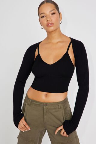 Seamless Pullover Bralette - Knitted Belle Boutique