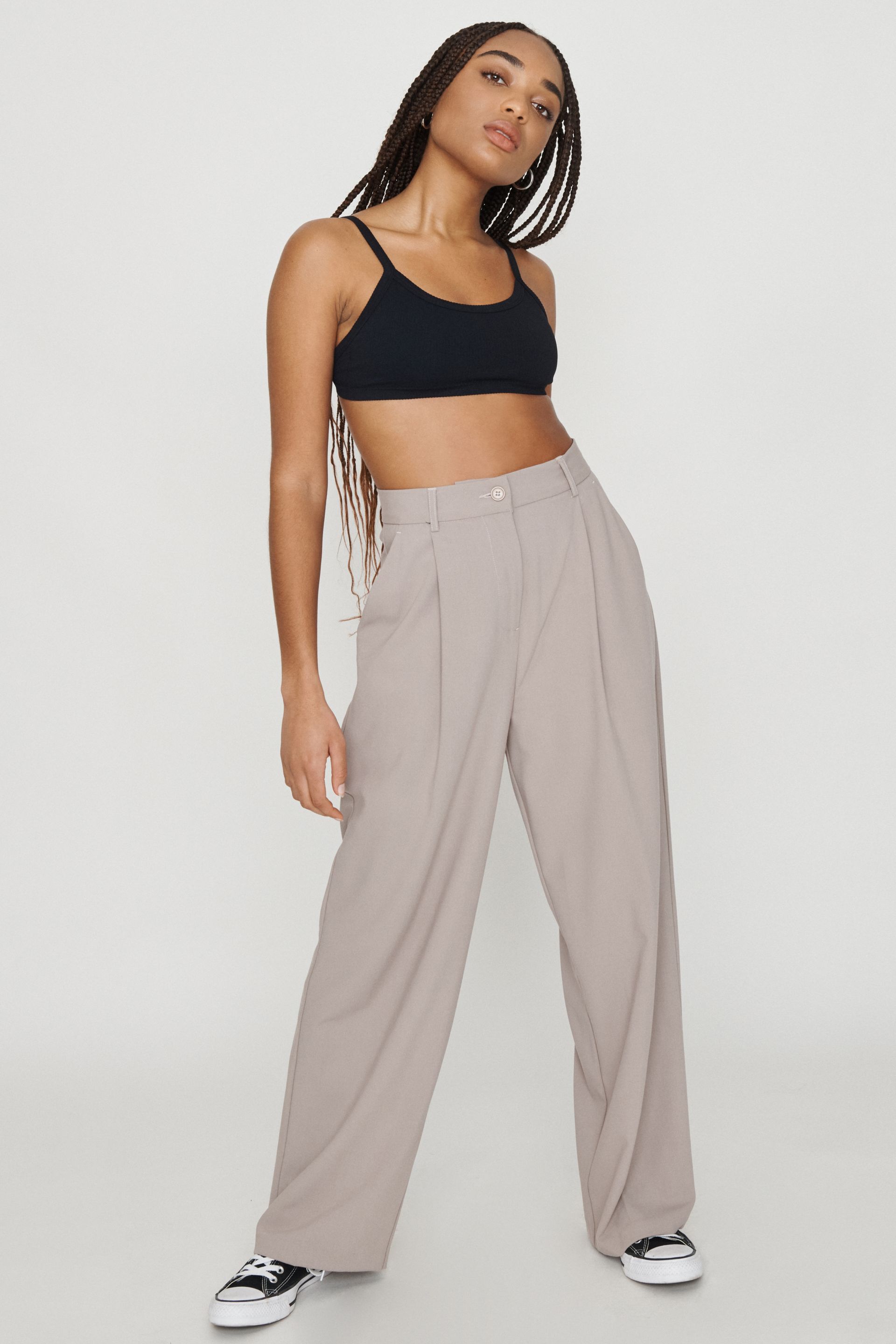 cotton on jordan oversized pleat pant