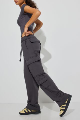 Pants Women Sweatpants Sweatpants Pants Leisure Pants Sports Pants Casual  Trousers with Pockets Sweatpant (Color : Gray, Size : Medium) : :  Clothing, Shoes & Accessories