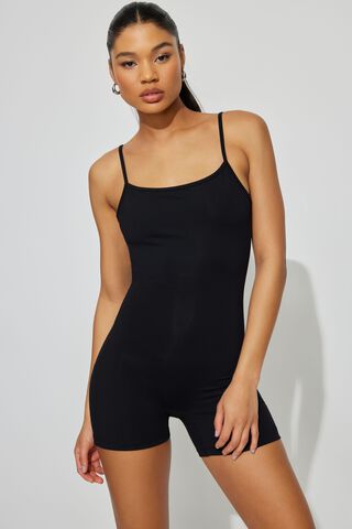 Cosabella Giulia Modal and Lace Sleep Romper (Black) Women's Jumpsuit &  Rompers One Piece - ShopStyle