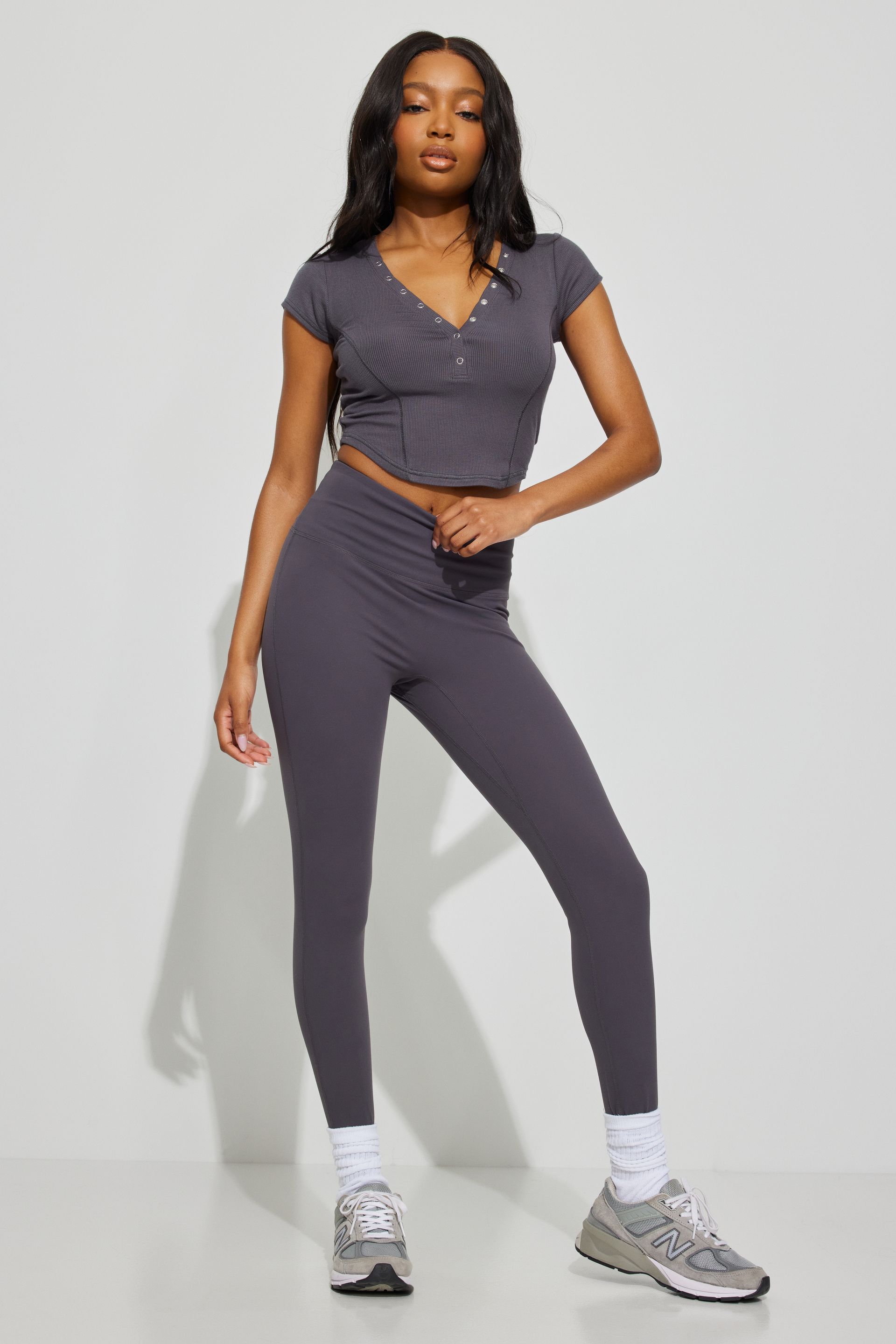 Buy Akaddy Push Up High Waist Yoga Pants Fitness Workout Slim Leggings for  Women(Grey M at Amazon.in