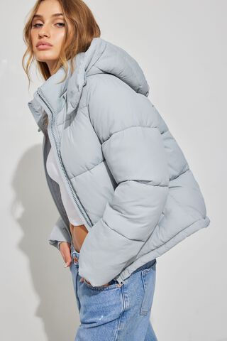 Puffer Jacket With Hood