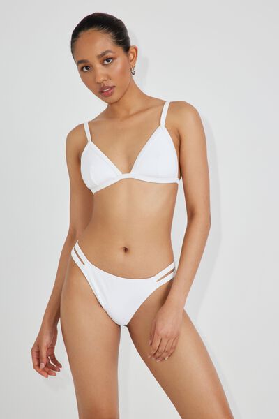 Underwire Bikini Top White