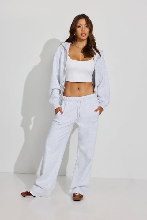 Cozy fleece sweats and cute sleep sets for WFH or chilling all weekend. 